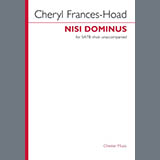 Cover Art for "Nisi Dominus" by Cheryl Frances-Hoad