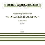 Couverture pour "Thalatta! Thalatta!" par Axel Borup-Jørgensen