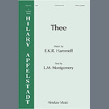 Cover Art for "Thee" by E.K.R. Hammell
