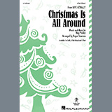 Cover Art for "Christmas Is All Around (from Love Actually) (arr. Roger Emerson)" by Reg Presley