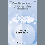 Couverture pour "We Three Kings Of Orient Are (arr. Philip Lawson)" par John Henry Hopkins, Jr.
