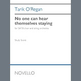 Cover Art for "No one can hear themselves staying (Study Score)" by Tarik O'Regan