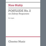 Cover Art for "Postlude No. 2 on Sidney Responses" by Nico Muhly