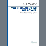 Couverture pour "The Firmament Of His Power" par Paul Mealor