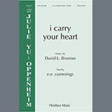 Couverture pour "i carry your heart" par David L. Brunner