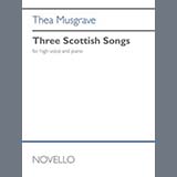 Cover Art for "Three Scottish Songs" by Thea Musgrave