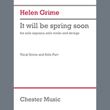 Cover Art for "It will be spring soon" by Helen Grime
