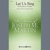 Cover Art for "Let Us Sing" by Joseph M. Martin