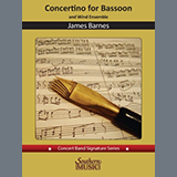 Cover Art for "Concertino for Bassoon (Solo / Piano Reduction)" by James Barnes