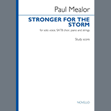 Cover Art for "Stronger For The Storm (Study score)" by Paul Mealor