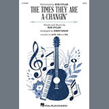 Carátula para "The Times They Are A-Changin' (arr. Kirby Shaw)" por Bob Dylan