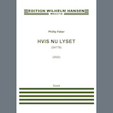 Cover Art for "Hvis Nu Lyset (SATTB)" by Phillip Faber
