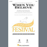 Abdeckung für "When You Believe (from The Prince Of Egypt) (arr. John Leavitt)" von Stephen Schwartz