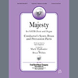 Cover Art for "Majesty - Bb Trumpet 1 & 2" by Mark Thallander