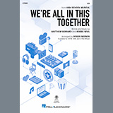 Cover Art for "We're All In This Together (from High School Musical) (arr. Roger Emerson)" by High School Musical Cast