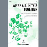 Cover Art for "We're All In This Together (from High School Musical) (arr. Roger Emerson)" by High School Musical Cast