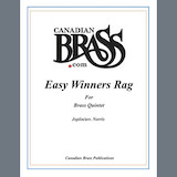Cover Art for "The Easy Winners Rag - Bb Trumpet 1" by Canadian Brass