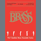 Cover Art for "Toccata and Fugue in D Minor - Full Score" by Canadian Brass