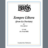 Cover Art for "Sempre Libera - F Horn" by Canadian Brass