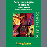 Cover Art for "Back Home Again in Indiana (arr. Jeremy S. Martin) - Full Score" by James F. Hanley