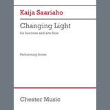 Cover Art for "Changing Light" by Kaija Saariaho