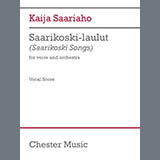 Carátula para "Saarikoski-laulut (Orchestra version) (Vocal score)" por Kaija Saariaho