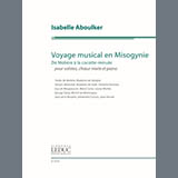 Cover Art for "Voyage musical en Misogynie - Score" by Isabelle Aboulker