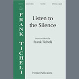 Cover Art for "Listen to the silence" by Frank Ticheli