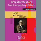 Cover Art for "Finale from Symphony in D Major, W. 27 - Cello" by J.C. Bach