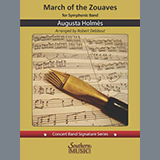Abdeckung für "March of the Zouaves (arr. Robert Debbaut) - Piccolo" von Augusta Holmes