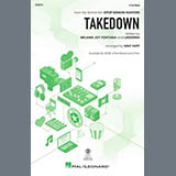 Cover Art for "Takedown (from KPop Demon Hunters) (arr. Mac Huff)" by Huntr/x (Ejae, Audrey Nuna and Rei Ami)