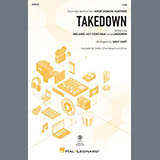 Cover Art for "Takedown (from KPop Demon Hunters) (arr. Mac Huff)" by Huntr/x (Ejae, Audrey Nuna and Rei Ami)