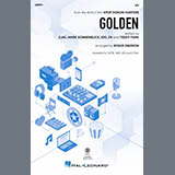 Cover Art for "Golden (from KPop Demon Hunters) (arr. Roger Emerson)" by Huntr/x (Ejae, Audrey Nuna and Rei Ami)