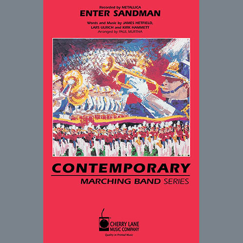 Enter Sandman Sheet Music Paul Murtha Marching Band