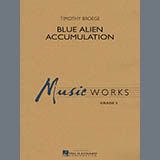 Cover Art for "Blue Alien Accumulation - Conductor Score (Full Score)" by Timothy Broege