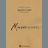 Cover Art for "Snow Caps - Full Score" by Richard L. Saucedo