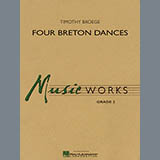 Timothy Broege Four Breton Dances l'art de couverture