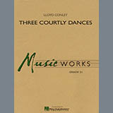 Cover Art for "Three Courtly Dances - Bb Clarinet 1" by Lloyd Conley
