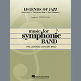 Cover Art for "Legends Of Jazz - Eb Baritone Saxophone" by Stephen Bulla