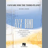 Cover Art for "Fanfare For The Third Planet - Pt.4 - Trombone/Bar. B.C./Bsn." by Richard L. Saucedo