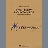 Couverture pour "From Every Mountainside (A Salute to America) - Flute" par Michael Oare