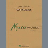 Carátula para "Whirligigs - Eb Alto Clarinet" por James Curnow