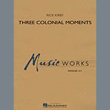 Carátula para "Three Colonial Moments - Eb Alto Saxophone 2" por Rick Kirby
