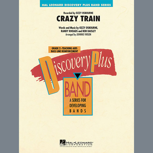 Crazy Train Tuba Sheet Music Johnnie Vinson Concert Band