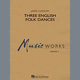 Couverture pour "Three English Folk Dances - Bb Clarinet 2" par James Curnow