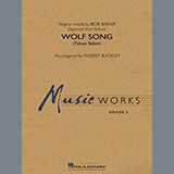 Cover Art for "Wolf Song (Takaya Slulem) - Conductor Score (Full Score)" by Robert Buckley