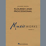 Cover Art for "Flourish and Processional - Percussion 1" by Johnnie Vinson