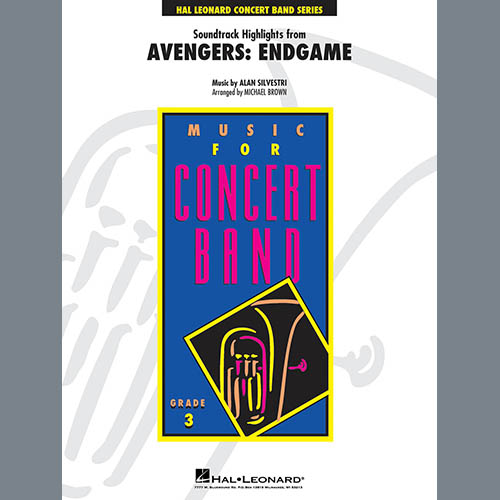 Soundtrack Highlights From Avengers Endgame Arr Michael Brown Eb Alto Saxophone 2 By Alan Silvestri Concert Band Digital Sheet Music