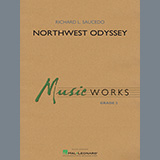 Carátula para "Northwest Odyssey - Eb Baritone Saxophone" por Richard L. Saucedo