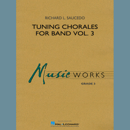 Tuning Chorales for Band Vol. 3 Eb Baritone Saxophone Sheet Music Richard L. Saucedo